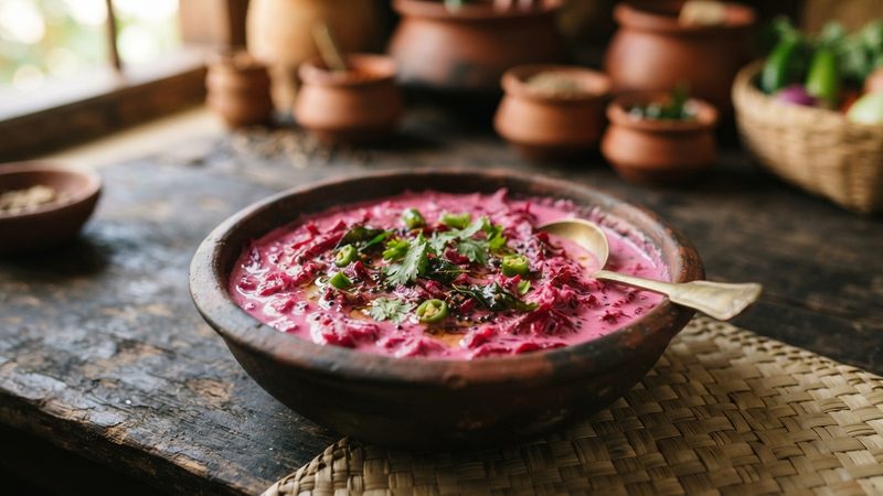 Beetroot Raita