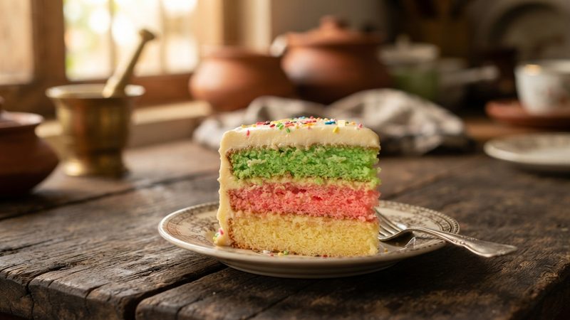 Ribbon Cake